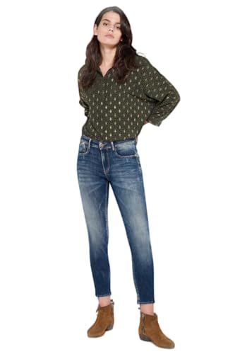 Le Temps des Cerises Rho Pulp Slim High Waist 7/8. Jeans, Blau Nr. 2, blau, 30W von Le Temps des Cerises