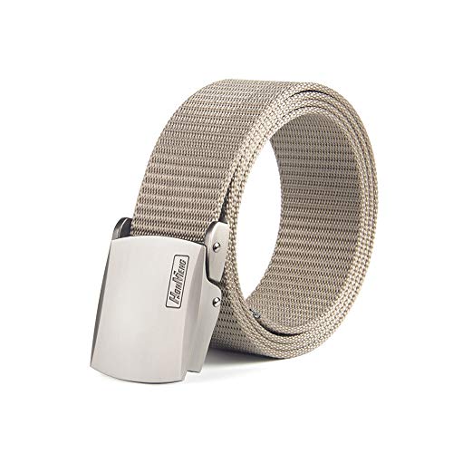 LederleiterEU Nylon mit mit Automatikschnalle Gürtel Belt stoffgürtel 110—130cm von Leathario