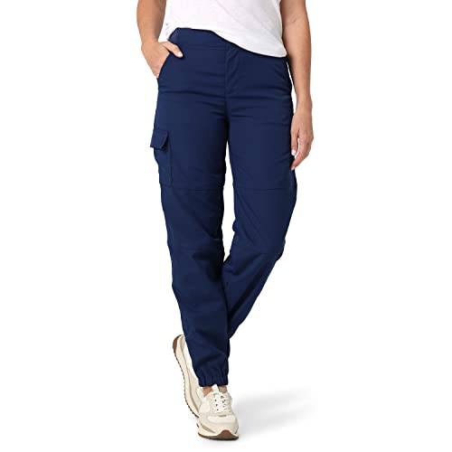 Lee Damen Flex to Go Cargo-Jogginghose mit hoher Taille und Taschen Hose, Thunder, 46 von Lee