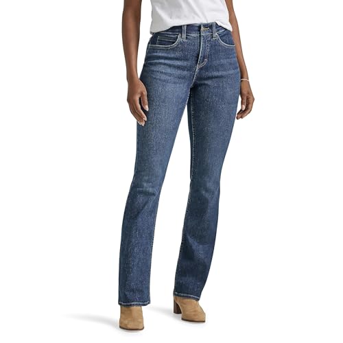 Lee Damen Ultra Lux Comfort mit Flex Motion Bootcut Jeans, Star Rise, 38 von Lee