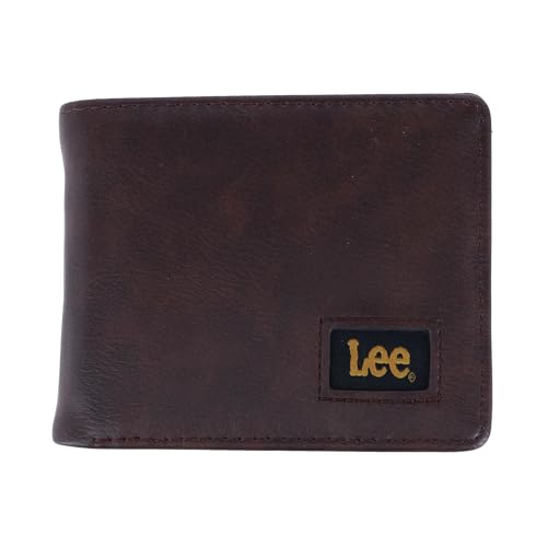 Lee Herren Pebble Grain Traveller Geldbörse, braun, Einheitsgröße von Lee