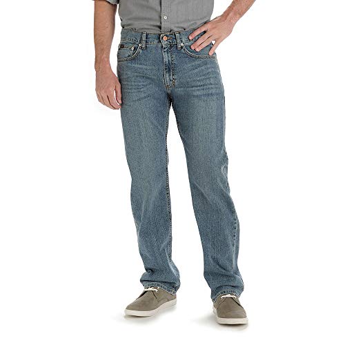 Lee Herren Premium Select Regular Fit Straight Leg Jeans, Phantom, 40W / 32L von Lee