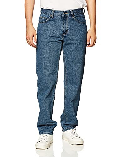 Lee Herren Regular fit Straight Been met rechte pijpen, broek pijpen Jeans, Medium Stone, 31W / 32L EU von Lee