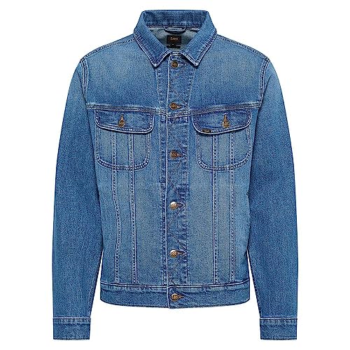 Lee Herren Rider Denim Jacket, Blau, M EU von Lee