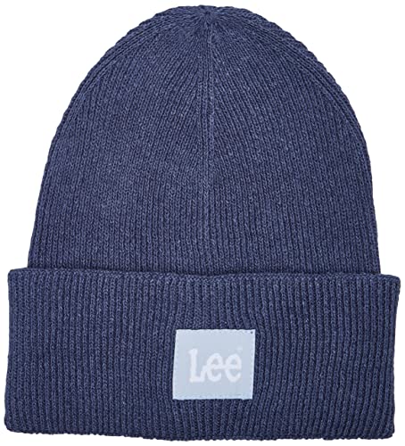 Lee Men Beanie Hat, Parry Blue, One Size von Lee