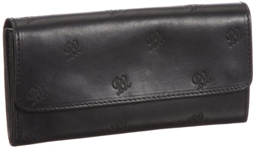 Lee TOP WALLET - LQ125001, Damen Portemonnaies, Schwarz (BLACK 01), 19x10x3 cm (B x H x T) von Lee