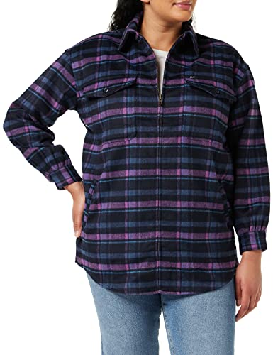 Lee Women's 90S Workwear Overshirt Shirt, Rivet Navy, Small von Lee