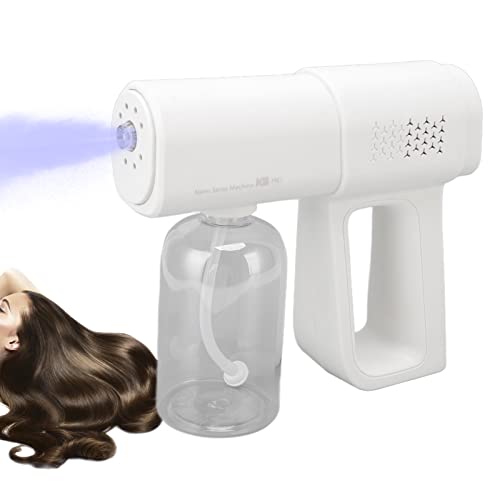 Hand-Haardampfer 380 Ml Tragbares Haar-Dampfgerät Kabellos 2000 MAh Wiederaufladbar Friseur-Sprayer Dampf Tragbares Handspray Airbrush-Spray für Haut- und Haarpflege von Leftwei