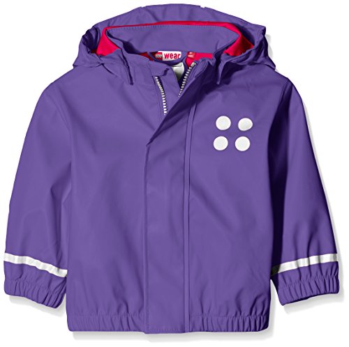 Lego Wear Mädchen Jane 101 - Regenjacke, Violett (Dark Purple 690), 4 Jahre EU von LEGO