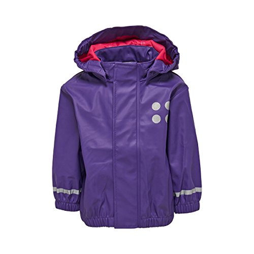 Lego Wear Mädchen Jane 101 - Regenjacke, Violett (Dark Purple 690), 3 Jahre EU von LEGO