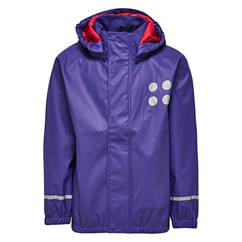 Lego Wear Mädchen Jamaica Regenjacke, Violett (Dark Purple 690), 7 Jahre EU von LEGO