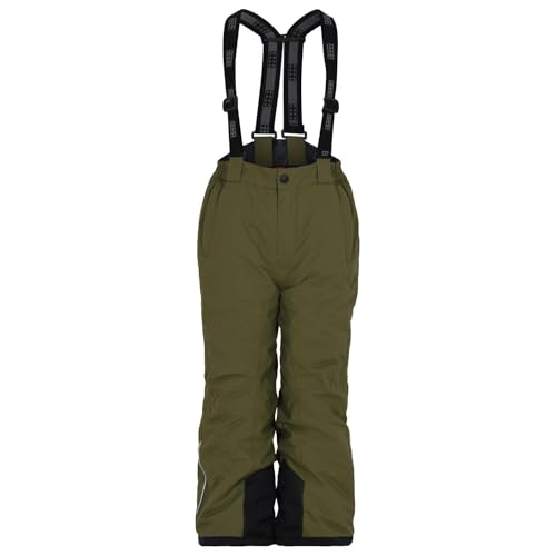 Kabooki Unisex LWPOWAI 708-LEGO Tec Skihose Play Schneehose, Dunkle Khaki, 104 von Kabooki