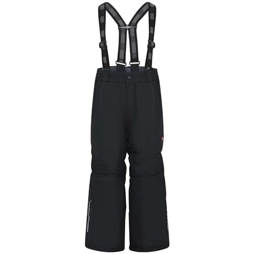 Lego Wear Unisex Lwpowai 708 - Lego Tec Snebukser/skibukser Play Schneehose, Schwarz, 110 EU von Kabooki