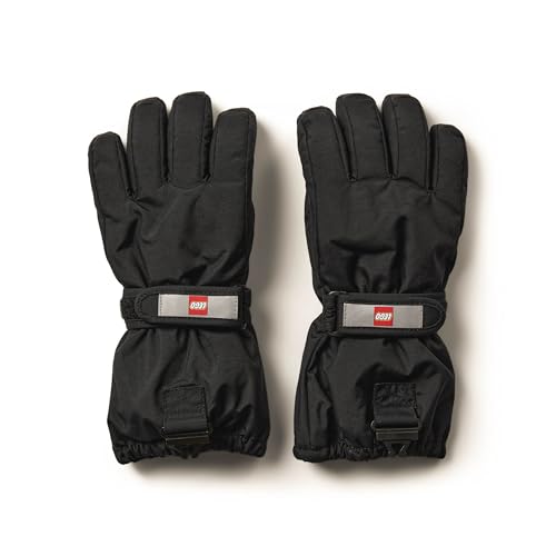 Lego Wear Unisex Kinder Lwatlin - Lego Tec Fingerhandschuhe Play Winter Handschuhe, 995 Black, 110-116 EU Lego Wear Unisex Kinder Lwatlin - Lego Tec Fingerhandschuhe Play Winter Handschuhe, 995 Black, 110-116 EU von Kabooki