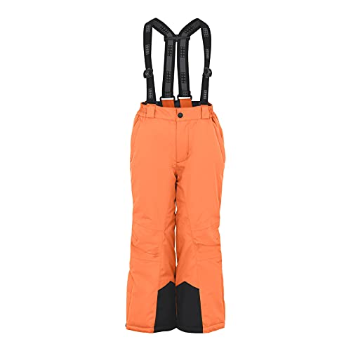 LEGO Wear Mädchen Wear Mädchen Tec Skihose Action Serie 100% Wasserdicht, Winddicht, Atmungsaktiv, War Schneehose, Neon Orange, 116 EU von LEGO