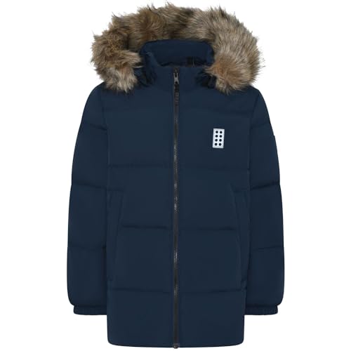 Lego Wear Unisex Lego Wear Exclusive Jungen Unisex Winterjacke mit Zertifizierter Lwjalapo 701 Daunenmantel, 590, 110 EU von LEGO