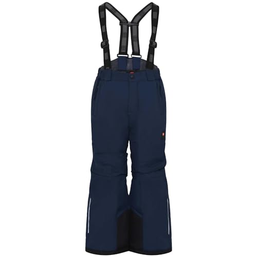 Lego Wear Unisex Lwpowai 708 Lego Tec Snow Trousers / Ski Trousers Play Schneehose, Dunkle Navy, 104 EU von Kabooki