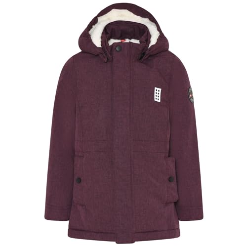 Lego Wear Unisex Lego Wear Mädchen Winter & Übergangsjacke Gefüttert mit Teddy Kapuze Lwjaselle 722 bergangsjacke, 378, 152 EU von LEGO