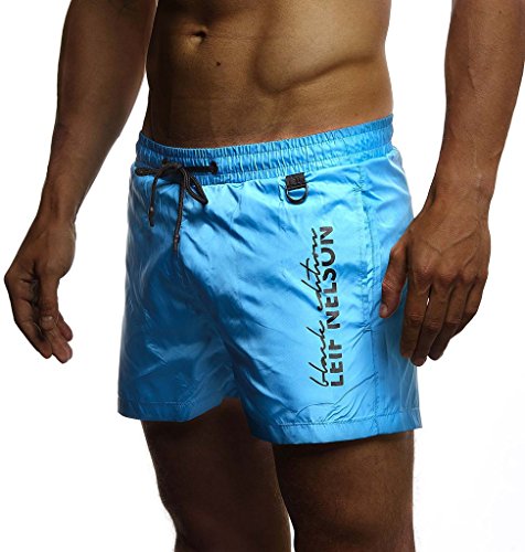 Leif Nelson Badehose Herren | Badeshorts Herren & Badehosen für Herren | Schwimmhose Herren Badehose | Badehose Männer | Swimming Shorts Men & Herren Badehose Kurz | männer Badehosen | LN-9215 von Leif Nelson