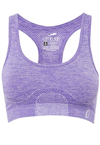 Leif Nelson Damen Seamless Sport BH Fitness Crop Top Keine von Leif Nelson