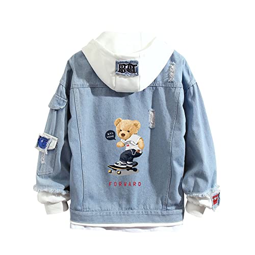 Lemany Skateboarding Jeansjacke Skateboarding Hoodie Sweatshirt Anime Jeansjacke für Männer Frauen Lemany Skateboarding Jeansjacke Skateboarding Hoodie Sweatshirt Anime Jeansjacke für Männer Frauen von Lemany