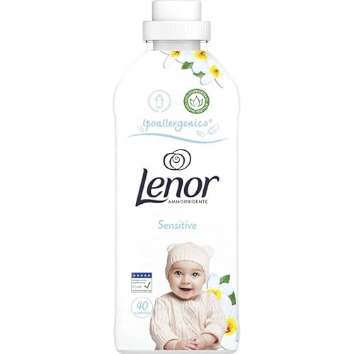 Lenor Weichspüler für Wäsche, Sensitiv, bietet langanhaltende Frische, um frische Bettwäsche bis zu 1 Woche zu erhalten von Lenor