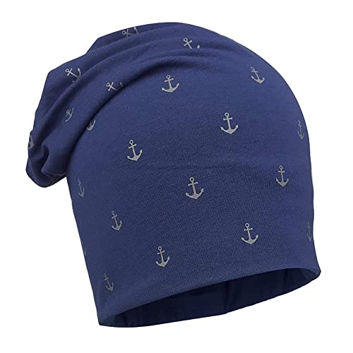 Leoberg Unisex Beanie Mütze Damen Herren - Leichte Kopfbedeckung in Blau-158007 von Leoberg