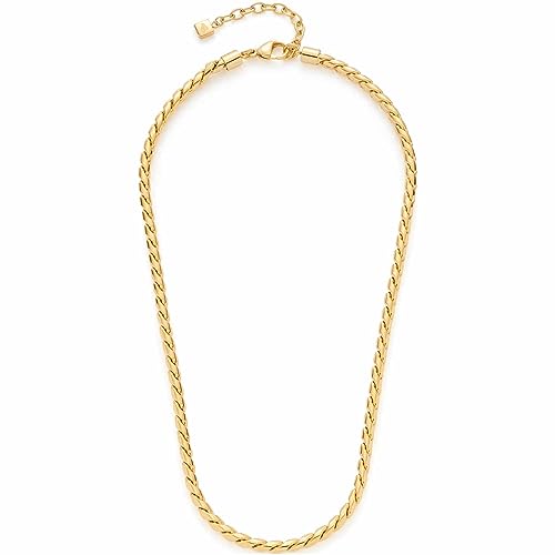 Leonardo Jewels Tracy Damen Halskette aus Edelstahl IP Gold, opulente Gliederkette goldfarben, Länge 45-50 cm, Schmuck Geschenk für Frauen 023173 von Leonardo Jewels