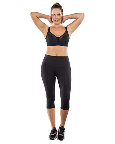 Leonisa ActiveLife Power Up schlankmachende Capri-Leggings High-Waisted Shapewear Damen Sportbekleidung von Leonisa