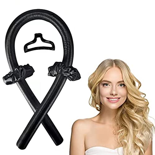 Lerkely Heatless Curls Band, Schaum Heatless Hair Curler, Hitzefrei Tut nicht weh Haare Lockenstab für DIY-Styling für Frauen Mädchen für langes Haar, Kann im Schlaf verwendet warden von Lerkely