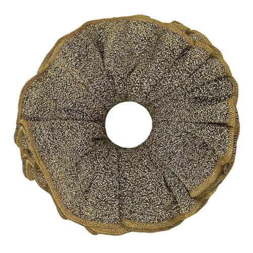 Glitzer Dark Hair Seil Haarbrötchen Scrunchies Elastisches Haar Glitzer Dark Hair Seil Haarbrötchen Scrunchies Elastisches Haar von Lerpwige
