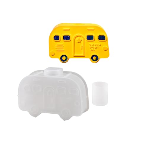 Lerpwige Vielseitige Busse Kerzenhalter Form Detaillierte Silikonbuskerzenständer Für Handwerksliebhaber Und Handwerksliebhaber Lerpwige Vielseitige Busse Kerzenhalter Form Detaillierte Silikonbuskerzenständer Für Handwerksliebhaber Und Handwerksliebhaber von Lerpwige