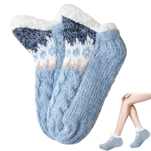 Winter-Slipper-Socken - Dehnbare Bodensocken für den Winter mit hoher Elastizität - Damenmode für Wohnzimmer, Schlafzimmer, Esszimmer, Arbeitszimmer, Spielzimmer Leryveo von leryveo