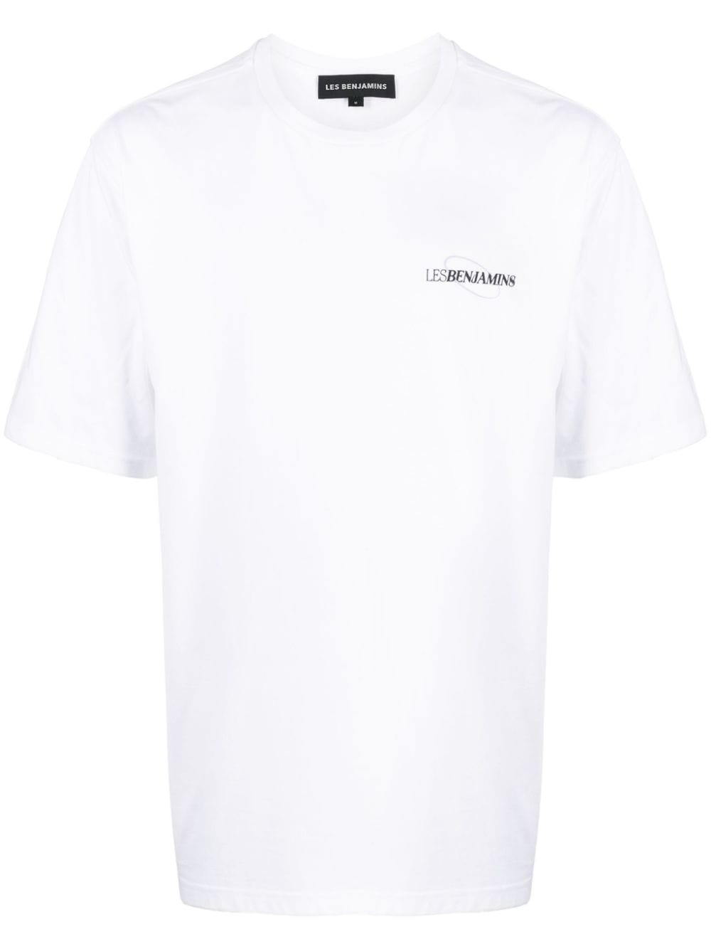 Les Benjamins T-Shirt mit Logo-Print - Weiß von Les Benjamins