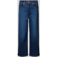 Levi's® 300 High-Rise Wide Leg Jeans mit verkürztem Schnitt in Dunkelblau, Größe 27/29 von Levi's® 300