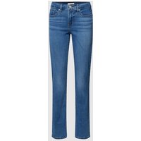 Levi's® 300 Jeans mit Label-Patch Modell '314™ SHAPING STRAIGHT' Modell 314™ SHAPING STRAIGHT in Bleu, Größe 29/32 von Levi's® 300