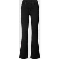 Levi's® 300 Shaping Bootcut Jeans mit Stretch-Anteil Modell '315™' in Black, Größe 26/30 von Levi's® 300