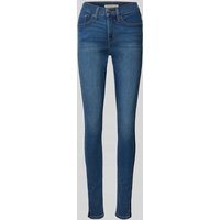 Levi's® 300 Shaping Skinny Fit Jeans im 5-Pocket-Design Modell '311™' in Dunkelblau, Größe 29/32 von Levi's® 300