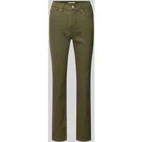 Levi's® 300 Shaping Slim Fit Jeans im 5-Pocket-Design in Oliv, Größe 30/30 von Levi's® 300