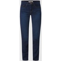 Levi's® 300 Shaping Slim Fit Jeans mit Stretch-Anteil Modell '312' in Dunkelblau, Größe 26/30 von Levi's® 300