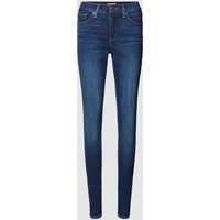 Levi's® 300 Shaping Super Skinny Fit Jeans im 5-Pocket-Design in Marine, Größe 32/28 von Levi's® 300