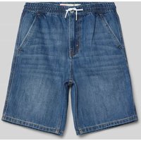 Levi’s® Kids Relaxed Fit Jeansshorts im 5-Pocket-Design in Blau, Größe 164 von Levi’s® Kids