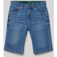 Levi’s® Kids Slim Fit Jeansshorts mit in Blau, Größe 152 von Levi’s® Kids