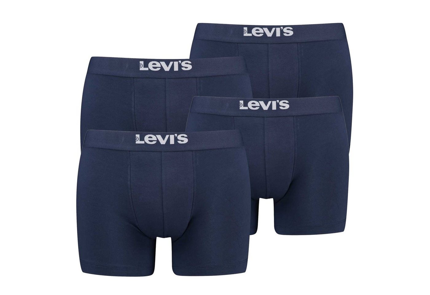 Levi's® Boxer Herren Boxershorts, 4er Pack - Solid Basic Boxer von Levi's®