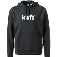 Levi's® Herren Hoodie schwarz Baumwolle unifarben von Levi's®