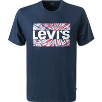 Levi's® Herren T-Shirt blau Baumwolle von Levi's®