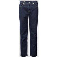 Levi's® Tapered Fit Jeans mit Stretch-Anteil Modell "502 ROCK COD" in Dunkelblau, Größe 31/32 von Levi's®