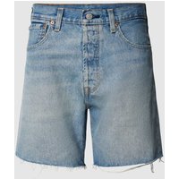 Levi's® Regular Fit Jeansshorts mit Knopfverschluss in Hellblau, Größe 36 von Levi's®