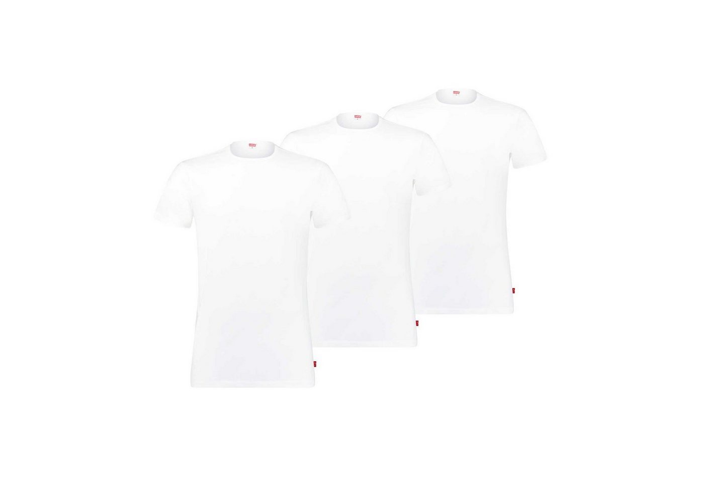 Levi's® T-Shirt Herren T-Shirts, 3er Pack - Rundhals, Kurzarm von Levi's®