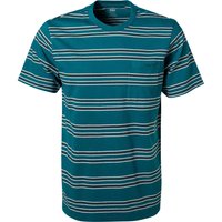 Levi's® Herren T-Shirt blau Baumwolle gestreift von Levi's®